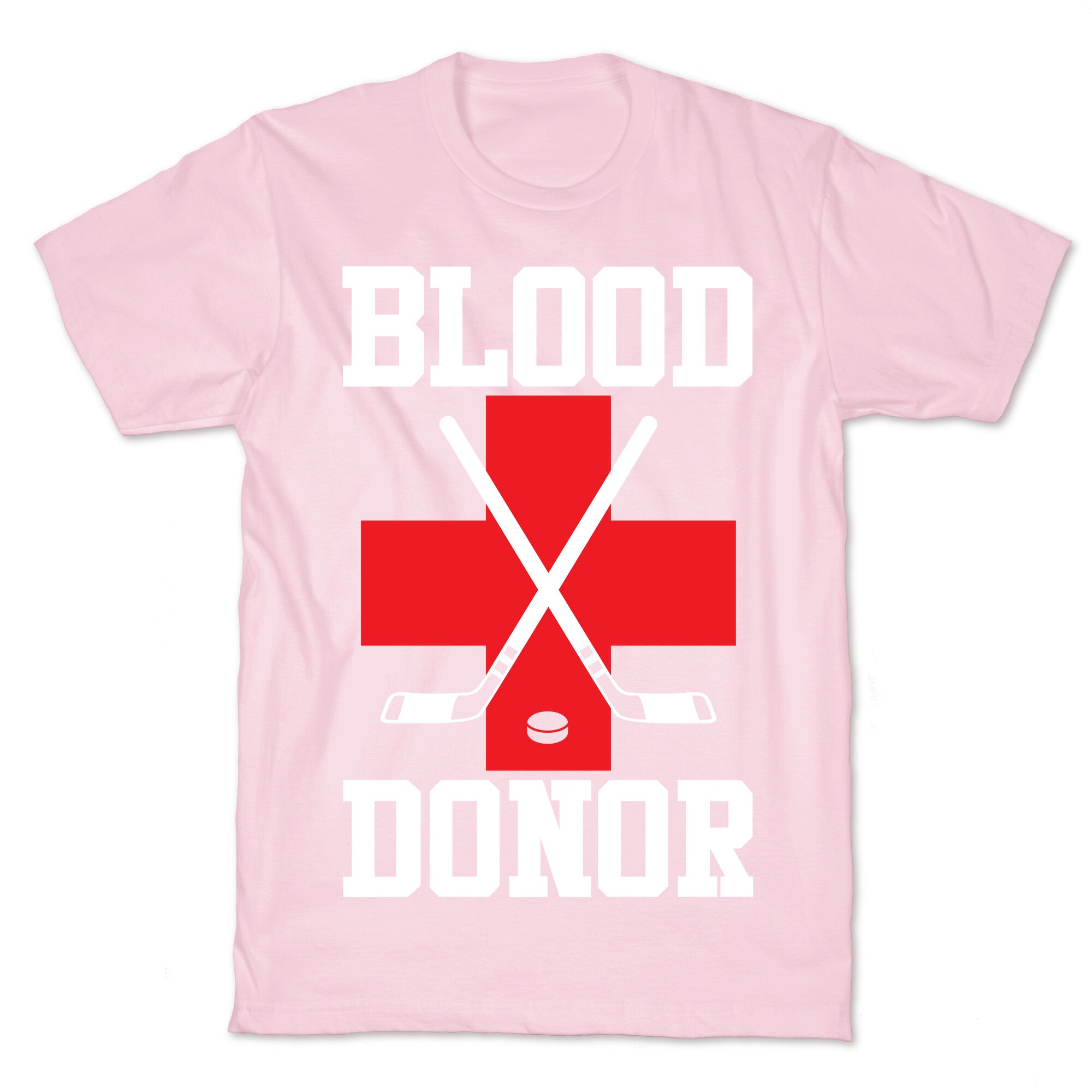 Blood Donor Hockey T-Shirt